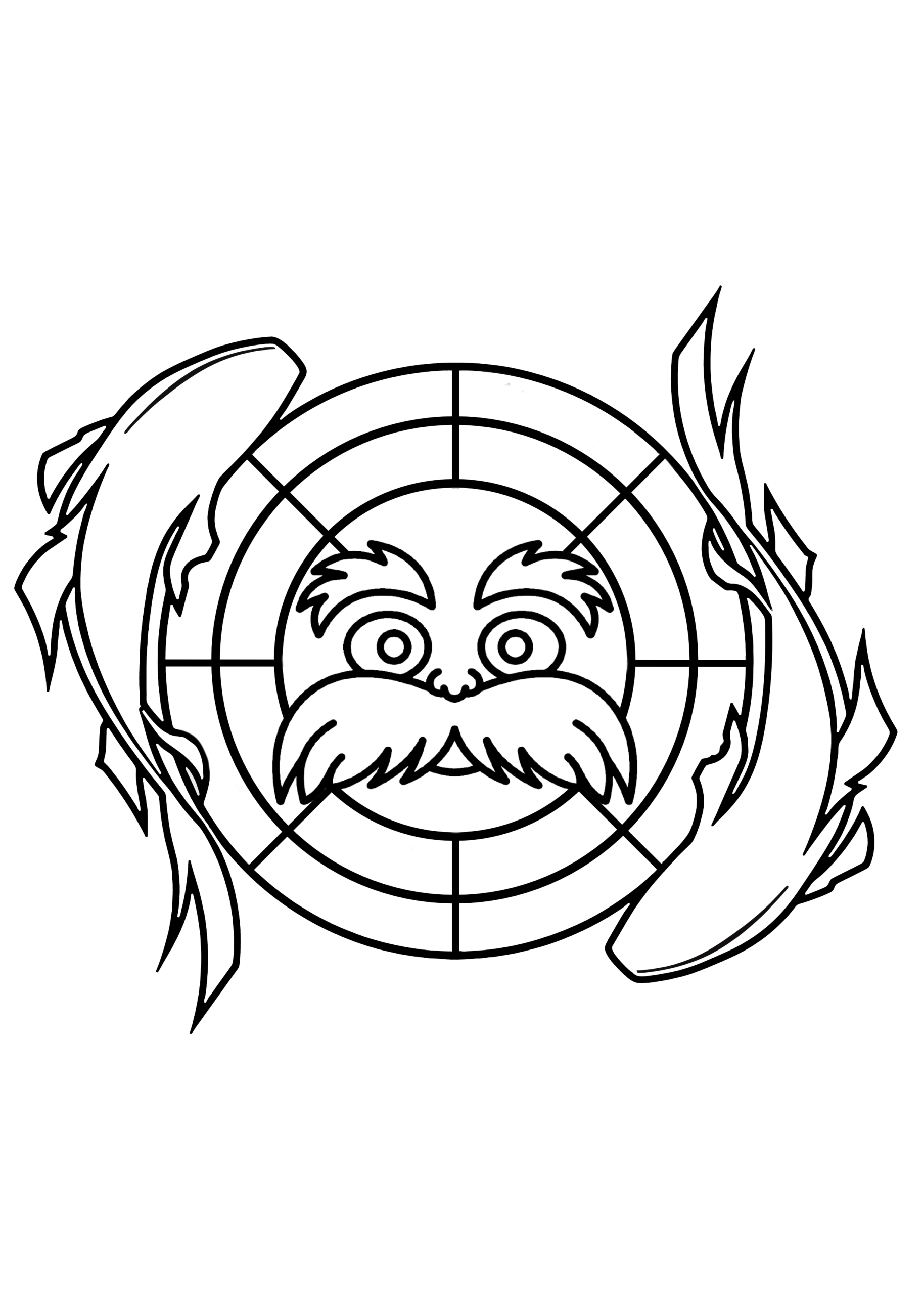 lorax logo black